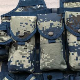 Colete Multi-Funcional Camuflagem, Tiro ao ar livre, Caça Equipamento de Treinamento, 11 Conjuntos Acessórios, 06 - Image 5