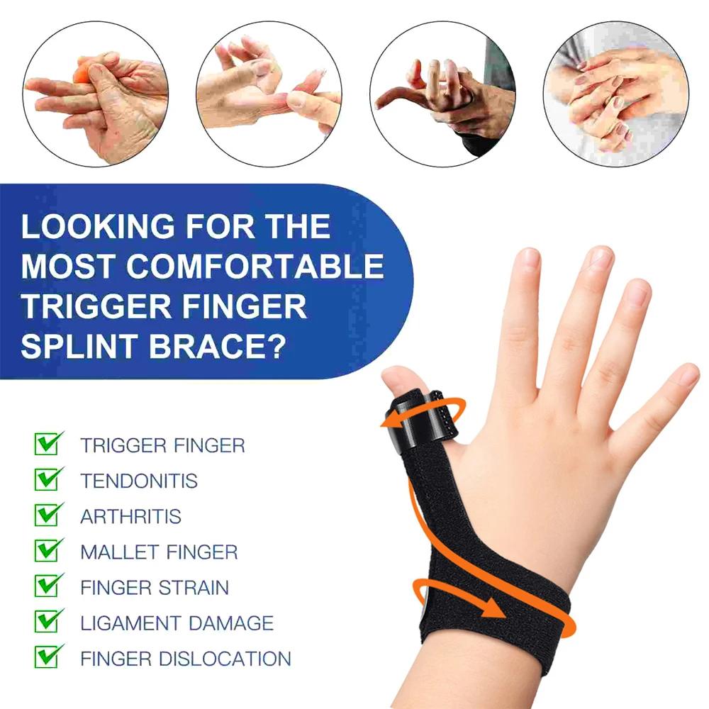 Pulso Polegar e Mão Protector Suporte, Aço Splint Estabilizador, Túnel do Carpo, Finger Brace Guard para Kid, Artrite Adequado 1PC - Image 1