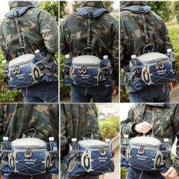 Esportes ao ar livre, Corrida, Fitness, Ciclismo, Pesca, Caminhada, Garrafa de água, Mochila, Saco de Cintura Impermeável com Grande Capacidade - Image 3