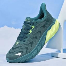Sapatos esportivos de malha respirável para homens, tênis de corrida leve, sapatos casuais, novo, verão, 2024 - Image 1