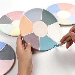 24 pçs pigmentos cerâmicos cores sortidas pintadas artesanato arte underglaze cor pigmento conjunto porcelana esmalte para adultos artistas crianças - Image 3