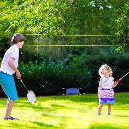 Portátil e Destacável Badminton Net, Stand Com Carry Bag, Vôlei Net, Treino ao ar livre, Multifuncional Net - Image 2