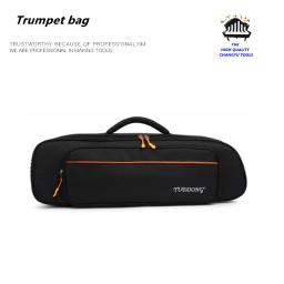 Trompete caixa saco trompete cas acessórios peças mochila portátil material econômico estilo benefício - Image 1