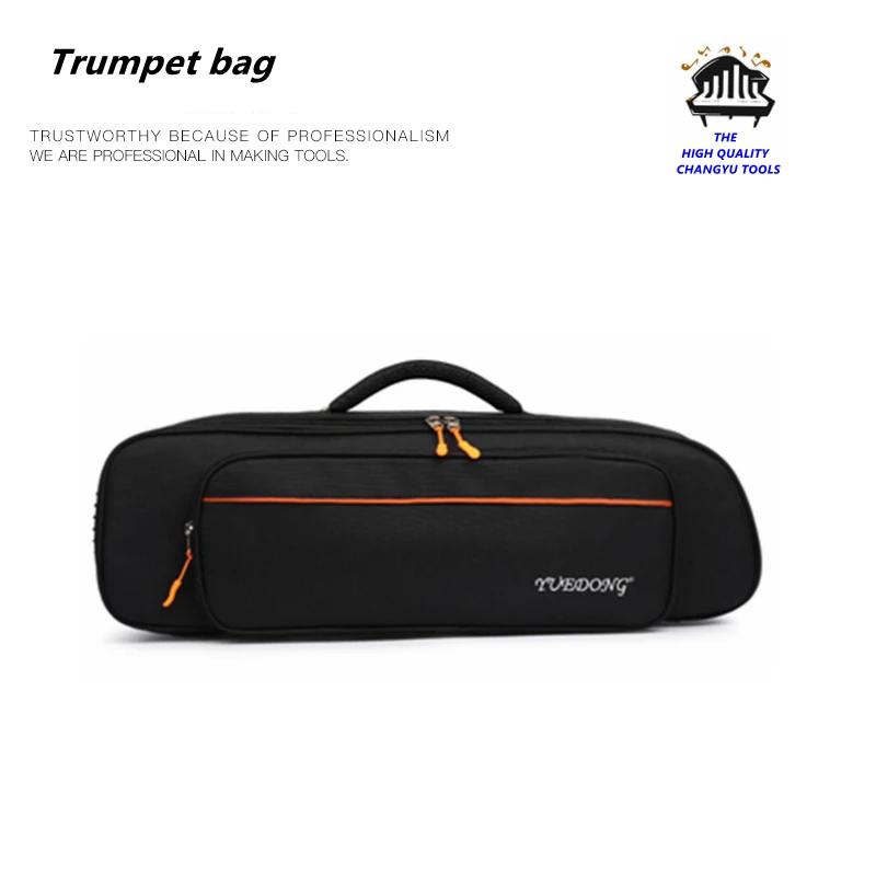 Trompete caixa saco trompete cas acessórios peças mochila portátil material econômico estilo benefício - Image 1