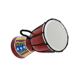 5 Polegada tradicional africano para congo djembe tambor clássico pintura colorida falso pele cabra musical - Image 5