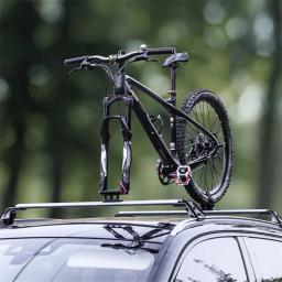 Suporte dianteiro do garfo para bicicleta e carro, montagem fixa, suporte do estacionamento, adaptador de cremalheira, liberação rápida, MTB, bicicleta de estrada, transporte - Image 1