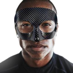 Protetor facial para futebol e softball, Nariz Guarda, Face Shield, Protetor facial ajustável, Proteção facial abrangente - Image 6