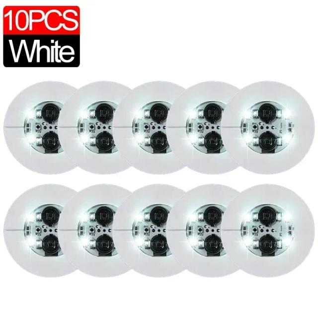 Conjunto de 50 Untergângängigen LED Copos e Adesivos Luminosos para Festas, Casamentos e KTV Bar