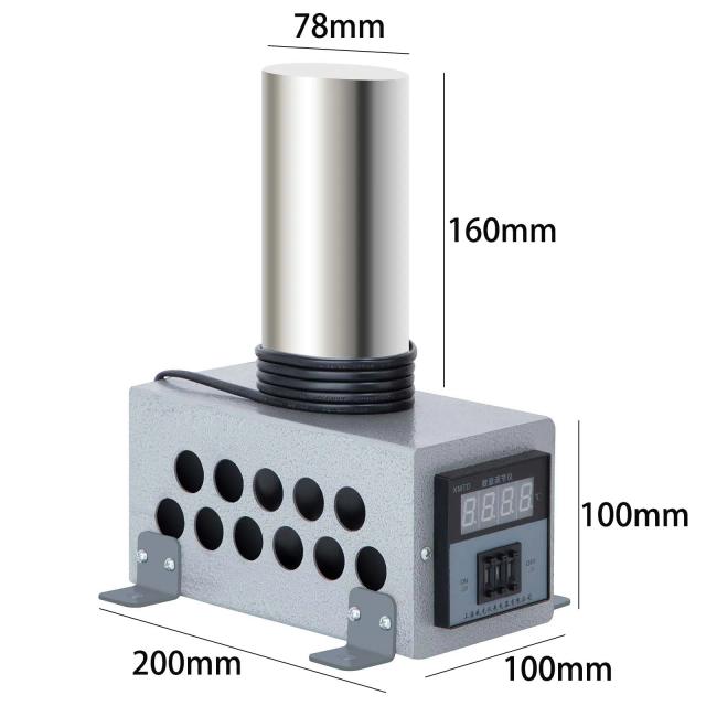 Ferro de Aquecimento Ajustável para Violoncelo Elétrico, Violino e Viola com Opção de 110V ou 220V e Acessórios para Curvatura de Costela Lateral