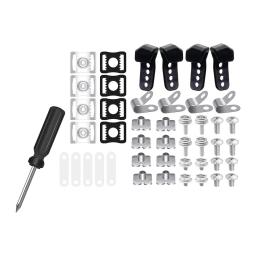 Parafuso arruelas porcas para beisebol e softball, hóquei capacete Repair Kit, 61 pcs - Image 3