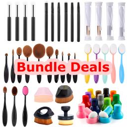 Atacado pincéis mistos esponja para diy carimbo tinta scrapbooking artesanato aplicador de esponja de tinta mini detalhe mistura escovas ferramenta - Image 1