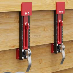 Alumínio Precision Gecko Gauge, ajustável Stepped Board, instalação Jig, painel de parede, métrica Polegada Escala Dupla, 1 Conjunto - Image 1