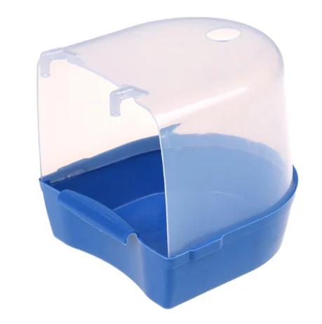 Pássaro pendurado Bath Cube Papagaios Banheira Banheira Caixa de Chuveiro Gaiola Acessório para Little Bird Canary Periquito Lovebird Calopsita - Image 1