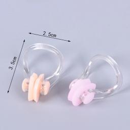 Reusable Soft Silicone Natação Nariz Clip para Adultos e Crianças, Clipes de Mergulho Confortáveis, Surf, Alta Qualidade, 10pcs por lote - Image 4