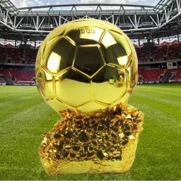 Futebol Troféu Bola Dourada, Bola, Prémio Melhor Jogador, Comemorativo, Suprimentos de Resina, Presente de Aniversário, 20cm, 25cm, 30cm - Image 1