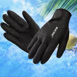 1 par 1.5mm neoprene natação mergulho luvas anti deslizamento macio quente luvas de wetsuit para adultos mergulho surf esportes aquáticos - Image 3