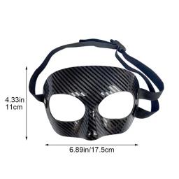 Máscara facial ajustável para esportes, máscara facial de futebol, protetor de nariz, protetor facial, máscara protetora, máscara de ciclismo, 1 PC - Image 6