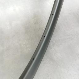 Aro de roda de carbono 700C, conjunto de rodas de bicicleta de estrada, clincher/tubeless/tubular ud fosco, 20-24 furos, roda de freio em V - Image 5