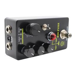 MOSKY-Pedal de efeito Big Fuzz, guitarra elétrica Distortion, Fuzz Booster, 4 Mode Knob - Image 5