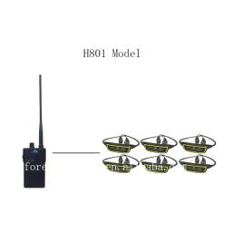 Dorado Aquarium Walkie Talkie, Headset condução óssea, H801 - Image 6