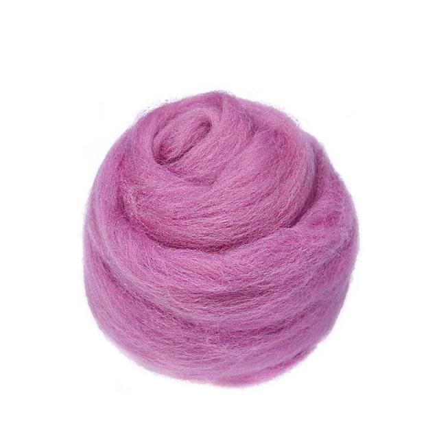 Fibra de Lã Macia Fenrry para Artesanato DIY - Materiais de Feltragem com 48 Cores em Vários Pesos 5g, 10g, 20g e 50g para Iniciantes