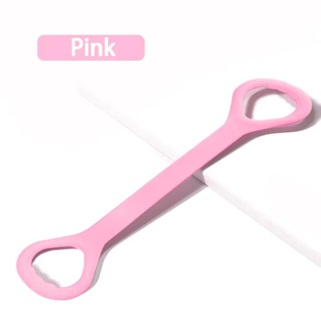 Faixa de Resistência Figura 8 para Treino Fitness e Pilates