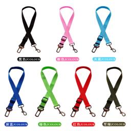Cão do gato ajustável cinto de segurança pet cinto de segurança do carro de estimação leash para cães filhote de cachorro cinto de segurança clipe de viagem para animais de estimação acessórios do cão - Image 4