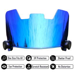 Futebol americano Viseiras com Clip Clear Anti-Fog Capacete, Rugby Eye Shield Visor para Adultos e Jovens, Cheap Fábrica de Vendas - Image 2