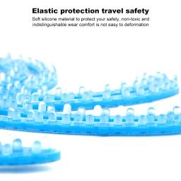 Forro flexível do capacete do silicone para a motocicleta, almofadas de proteção da cabeça, anti-deformação interna - Image 5
