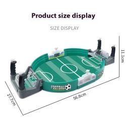 Mesa de futebol para festa familiar jogo de tabuleiro de futebol dupla duelo interação intelectual competitivo mini jogo de futebol brinquedos de mesa - Image 4
