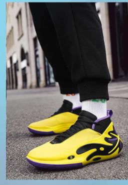 Homens tênis de basquete treinamento de campo esportes tênis 2024 novos tênis masculinos antiderrapantes sapatos de basquete de luxo unisex - Image 5