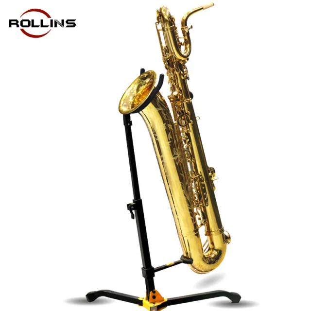 Saxofone Barítono Tonalidade Eb Gold B886 de Alta Qualidade