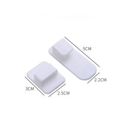Ganchos adesivos autoadesivos de plástico, conjunto de gancho pegajoso, ar condicionado, controle remoto, chave, prático, armazenamento de parede, cabide forte - Image 6