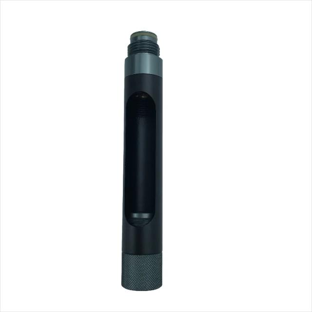 Adaptador de cartucho de CO2 com rosca tanque padrão, liga de Al, troca rápida, 12g, G1, 2-14, 0,825 "-14, estilo de conveniência