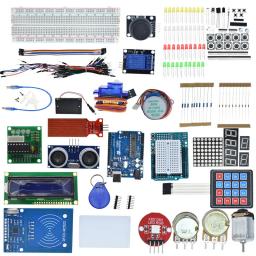 Starter Kit para Arduino Uno R3, Breadboard e Suporte, Step Motor, Servo, 1602 LCD, Jumper Wire, UNO R3 - Image 4