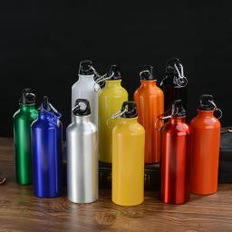 Alloy Sports Bottle para exterior, Ciclismo Garrafa De Água, Camping, 500ml - Image 1