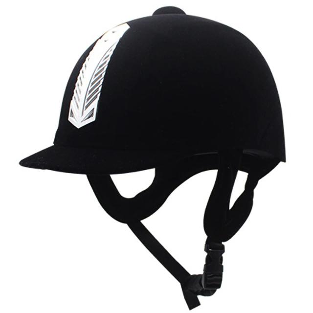 LOCLE Capacete de Equitação CE Segurança Durável Meia Capa 48-60cm