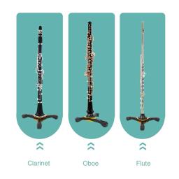 Suporte para tripé flauta para flauta, suporte para sopros, oboé, instrumentos musicais acessórios, venda quente - Image 6