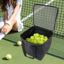 Saco de tênis com 2 alças compactas, Saco de substituição para carrinho, Ball Tote para ensino de viagens - Image 2
