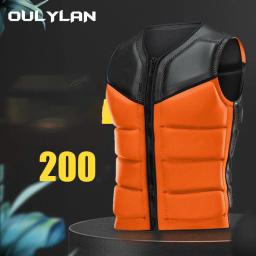 Oulylan-Jaqueta salva-vidas super flutuante para adultos, Surf Raft, Kayak, Pesca, Jet Ski, Esportes Aquáticos, Salvamento Natação - Image 2