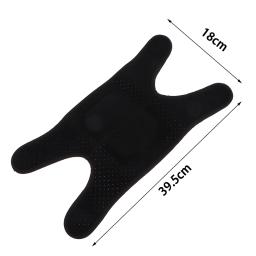 Joelheiras pretas para dança de voleibol e ioga, mulheres e homens, suporte para patela, protetor de fitness, equipamento de trabalho 1pc - Image 6