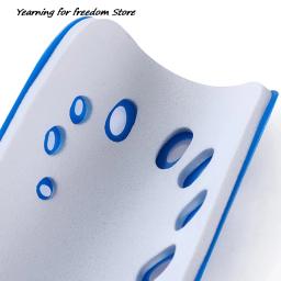 1 par caneleiras de futebol plástico guardas protetor de perna para crianças adulto equipamentos de proteção respirável caneleira - Image 6