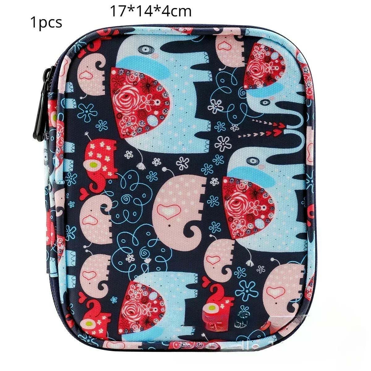 Caixas De Armazenamento De Costura Com Zíper, Oxford Crochet Bag, Acessórios, Tesoura, Régua, Organizador De Malha, Artes, Artesanato, Casas, Jardim - Image 1