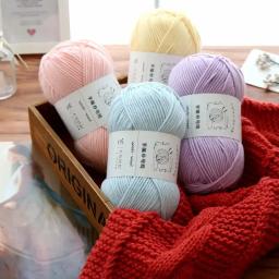Fios para tricô Crochet, Tricot, DIY, Wall Art, 100g, 1Pc - Image 2