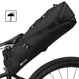Impermeável dobrável bicicleta Saddle Bag, MTB Road Bicycle, Ciclismo cauda saco traseiro, Tronco Acessórios, 10L, 13L - Image 2