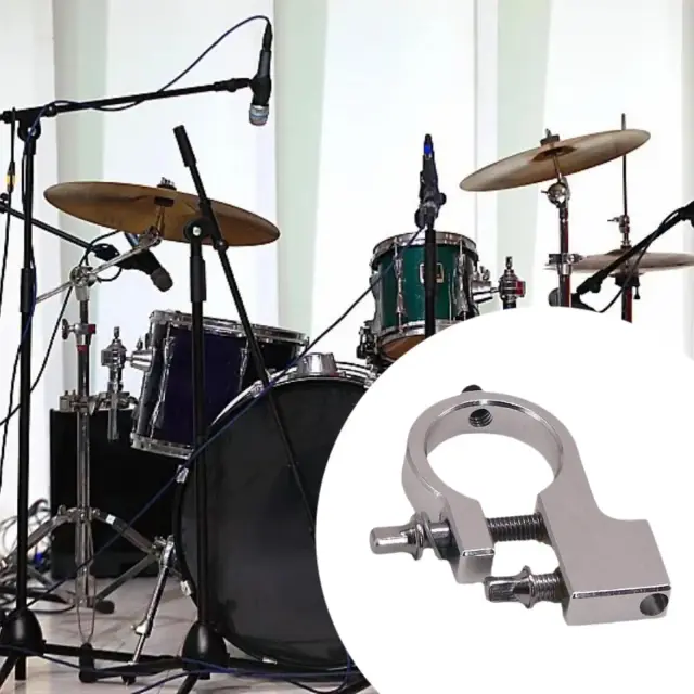 Suporte de Montagem para Percussão: Braçadeira para Tambor Mallet de 2,8 cm - Acessórios Ideais para Músicos