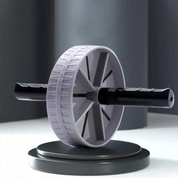 Roda de rolo ab para treino, sem ruído, treinador abdominal, roda de exercício, exercitador abdominal, fortalecimento, equipamento de exercício muscular - Image 5