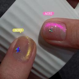 NASCIDO PRETTY-Auroras Cat Magnetic Gel Unha Polish Set, Varnis Semi Permanente, Rosa Brilhante, Fairy Magnet Gel Kit, 10ml, 6Pcs - Image 5