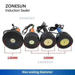 ZONESUN-Máquina De Vedação De Garrafas Eletromagnética Portátil, Selador De Indução Portátil, Tampa De Folha De Alumínio, Frasco De Plástico, ZS-DL800 - Image 5