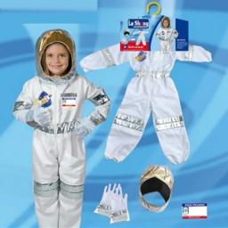 Astronauta traje com luvas e peito distintivo para crianças, filmes e fãs de TV, qualidade Premium, 2022 - Image 1